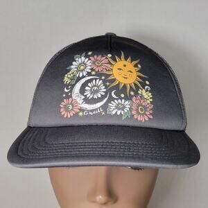 O'Neill Snap Back Grey Trucker Hat Floral / Celestial